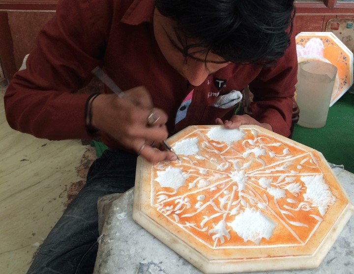 The Art Of Marble Inlay handicrafts made in India