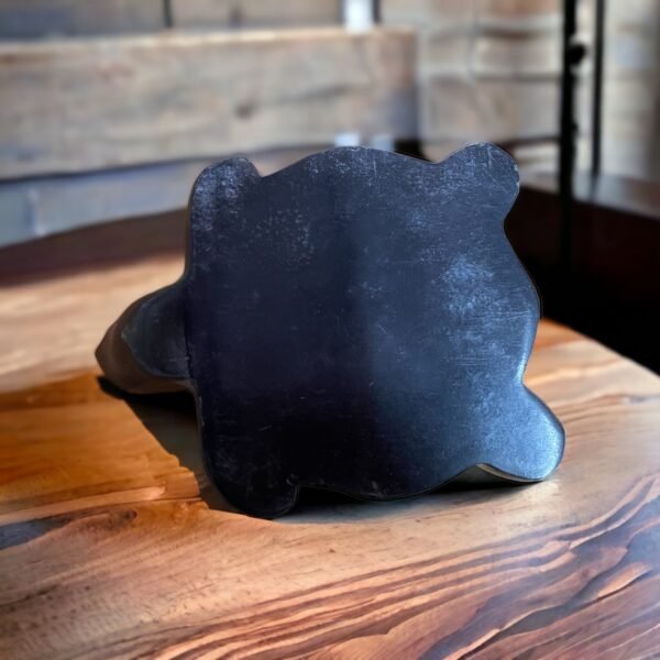 Black soapstone turtle family set showpiece & gift item lucky feng shui item Size 3 inch - Image 4