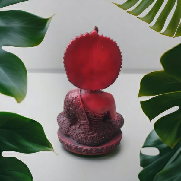 Pcs Gautam Buddha Resin Statue for Home Decor Big Size Idols Living Room Door Entrance Decoration Items Decorative Showpiece Figurine - 12 inch - Image 3