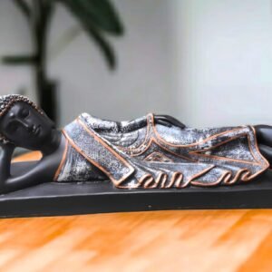Pcs Resin Big Size Sleeping Buddha Statues for Home and Office Decor and Gift item - 14 inch
