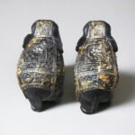 Pcs Premium Set of 2 Resin Elephant Statues, Animal Figurines Decorative Showpieces for Home Decor | Table & Gift Article,Animal Decorative Showpiece - 5x5 inch - Image 4