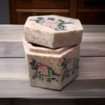 Pcs Handmade Soapstone Carwing inaly Elephant  Work Jewellery Box for Multi Purpose Use and Perfect Gift for Women and Girls-4x3x1.5 in - Hexagon - Image 5
